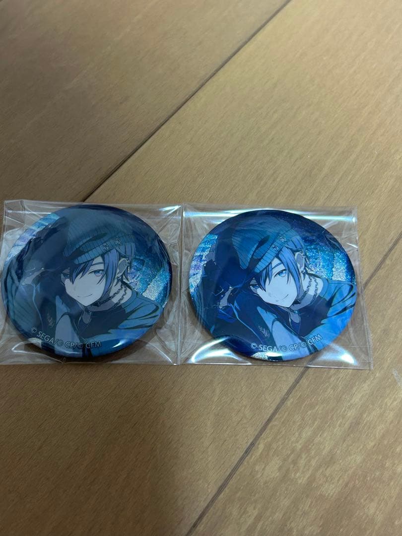 プロセカ 48A KAITO グリ缶 グリッター缶バッジ - メルカリ