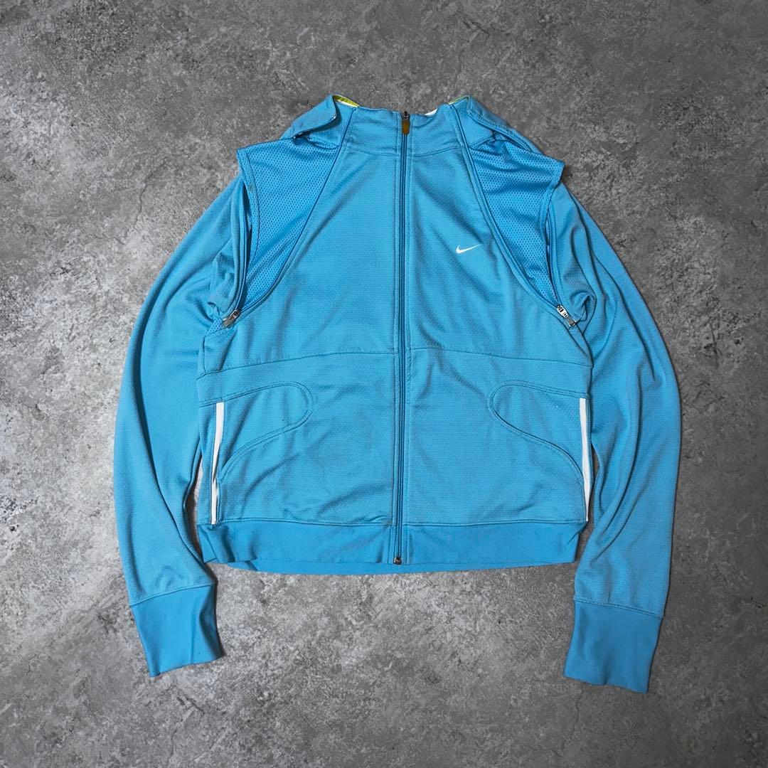 00s NIKE detachable sleeve 2way jacket - メルカリ