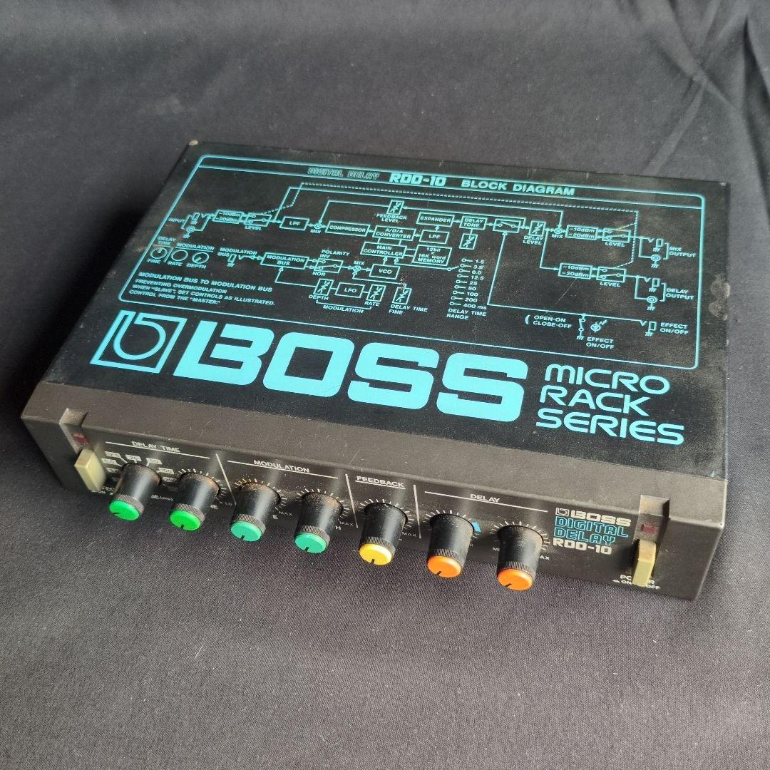 ギター BOSS RDD-10 Digital Delay Boss RDD-10 Micro Rack RDD-10 ディレイ