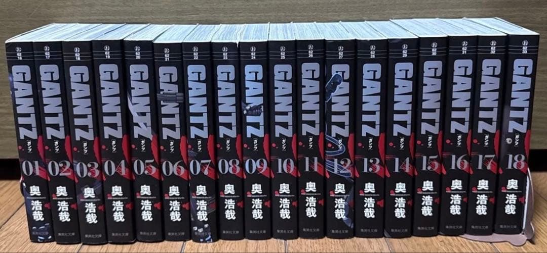 GANTZ 全18巻セット 文庫 全巻 奥浩哉 ヤングジャンプ ガンツ - メルカリ