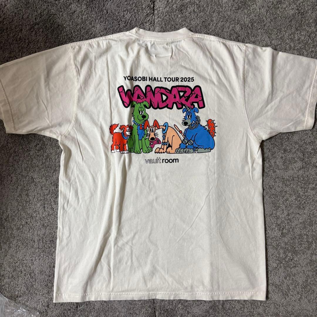 即日発送 YOASOBI vaultroom Tシャツ XL ホワイト 試着のみ - メルカリ