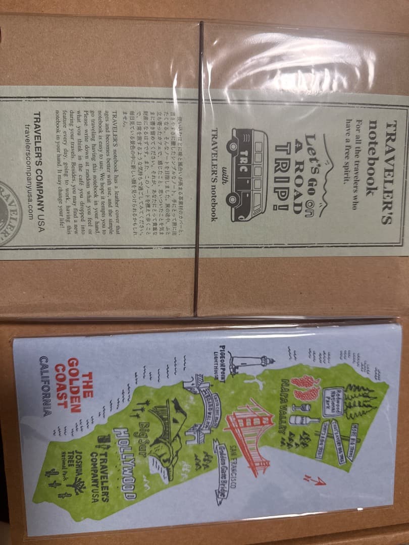 トラベラーズノート ROAD TRIP アメリカ限定　2点セット トラベラーズノート ROAD TRIP アメリカ限定 2点セット トラベラーズ