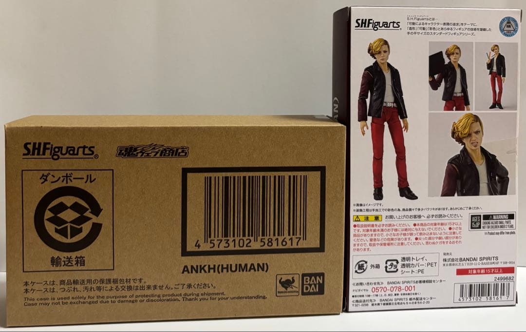 S.H.Figuarts フィギュアーツ　　　アンク (人間態)