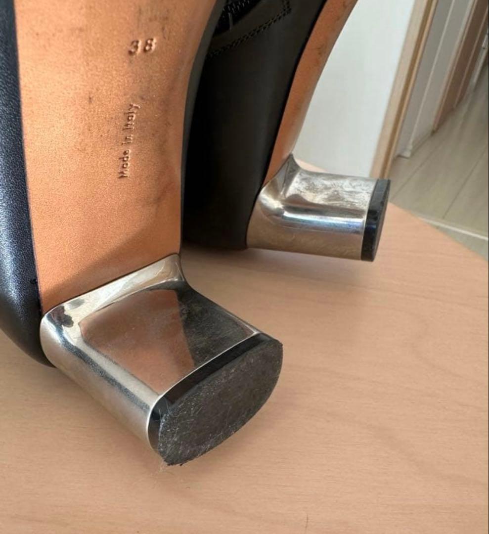 CELINE ショートブーツ 38 24.5cm 美品 BUMBUMセリーヌ