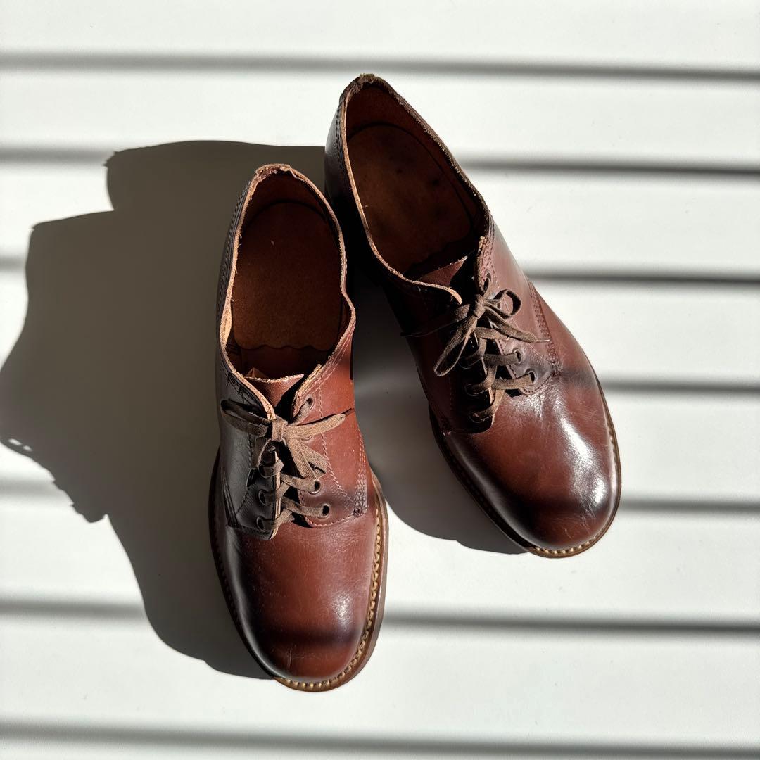 【コンチ】デッドストック　50s 60s ヴィンテージ　レザーシューズ Yahoo!オークション -「50's ビンテージ」(メンズシューズ) の落札相場