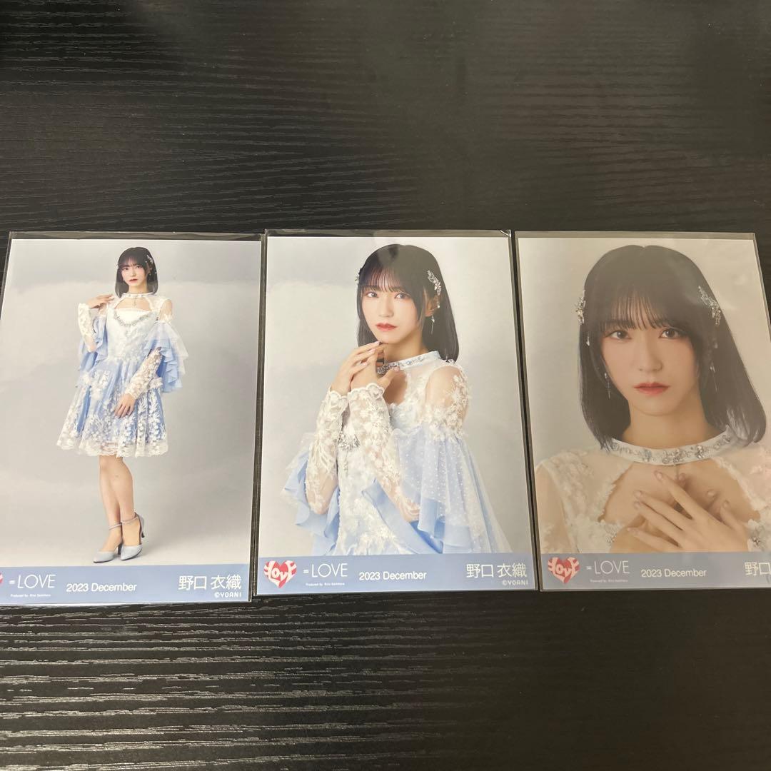 野口衣織 生写真 コンプ ラストノートしか知らない - メルカリ