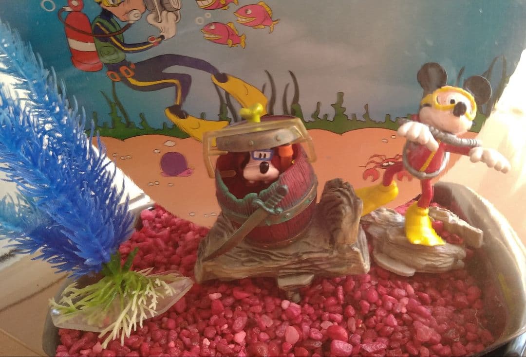 ディズニー水槽 ミッキーマウス アクアリウム - メルカリ