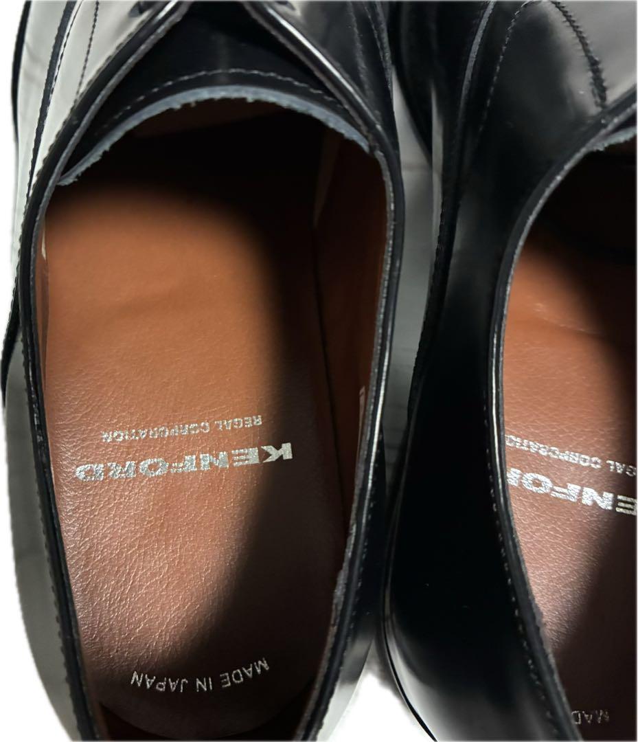 極美品【KENFORD/ビジネスシューズ】 黒 メンズ 革靴 24.5cm