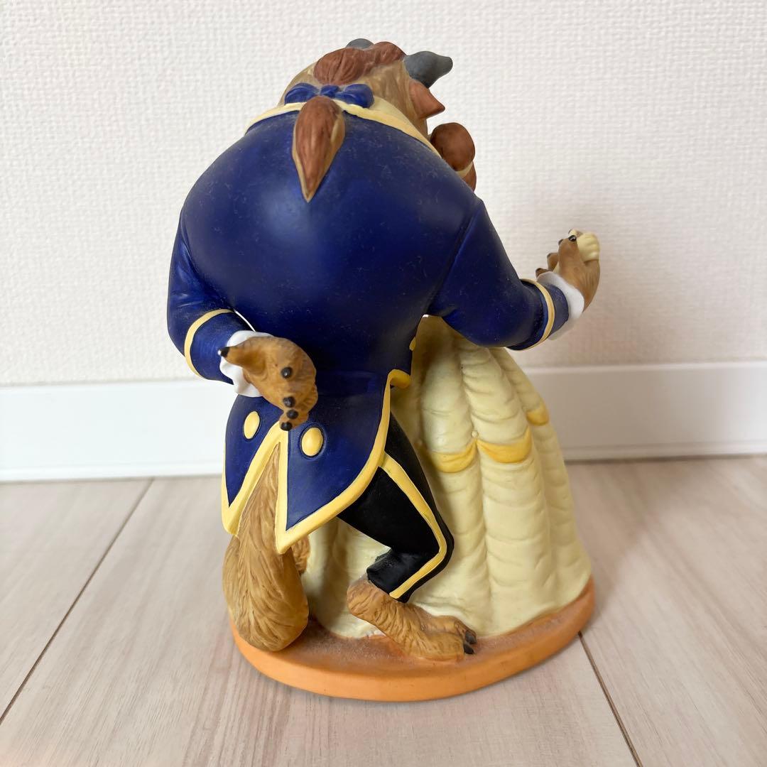 状態良好 美女と野獣 陶器製オルゴール - メルカリ