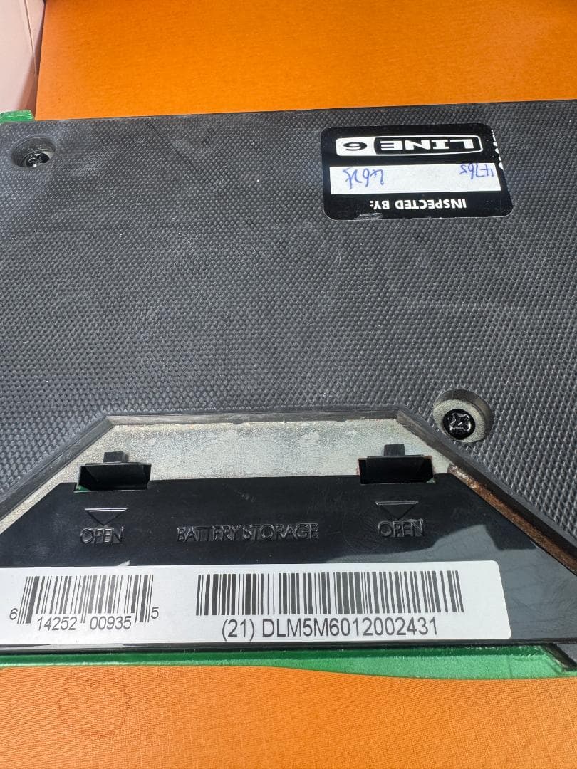 LINE 6 DL4 Delay Modeler グリーン アダプター無し Line6