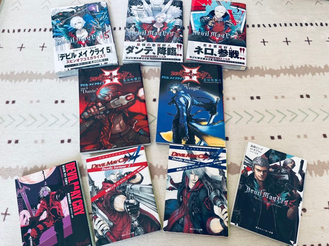 デビル メイ クライ 漫画 小説 セット めい様専用】デビルメイクライ 小説セットの通販 by にら's shop｜ラクマ