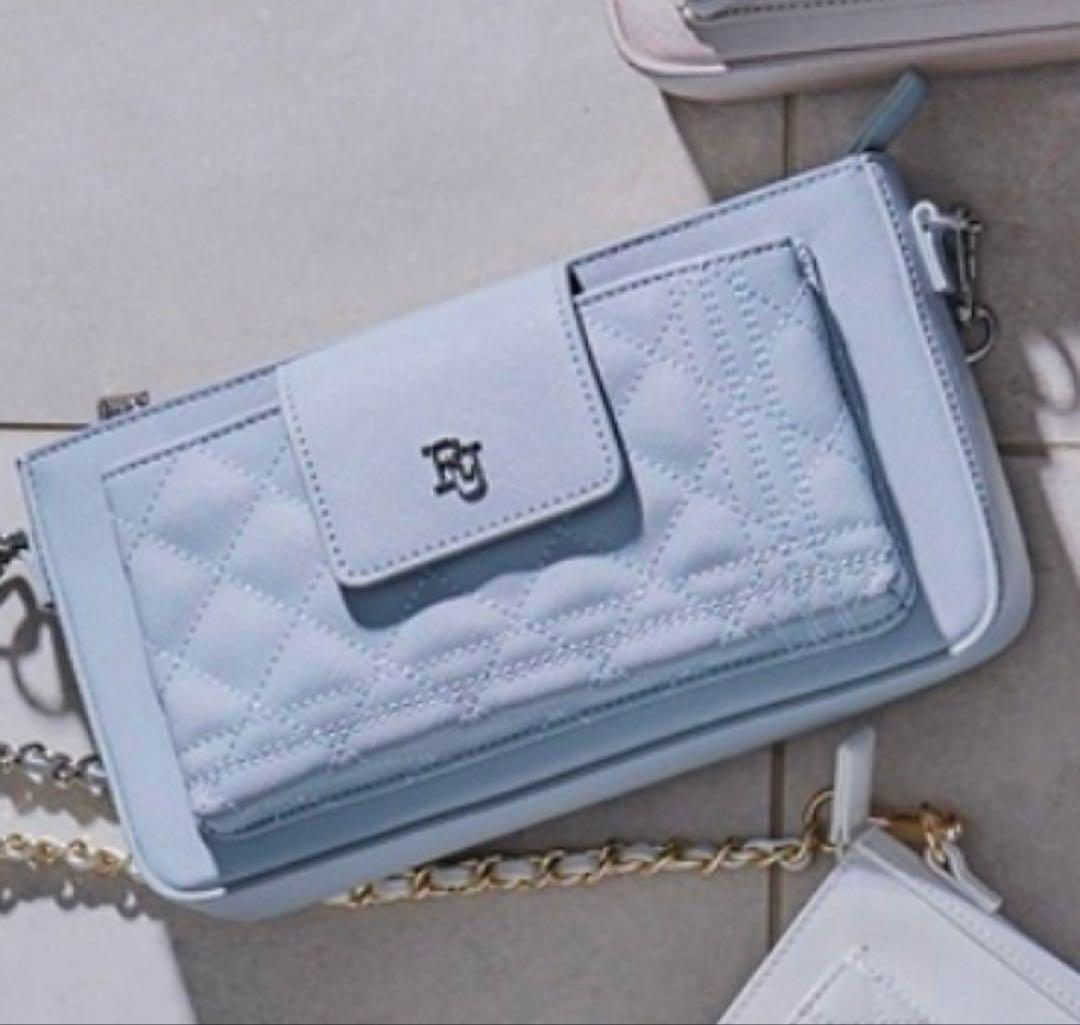 Riu Quilting phone bag ブルー　Rちゃん 2026年最新】riu rちゃん バッグの人気アイテム - メルカリ