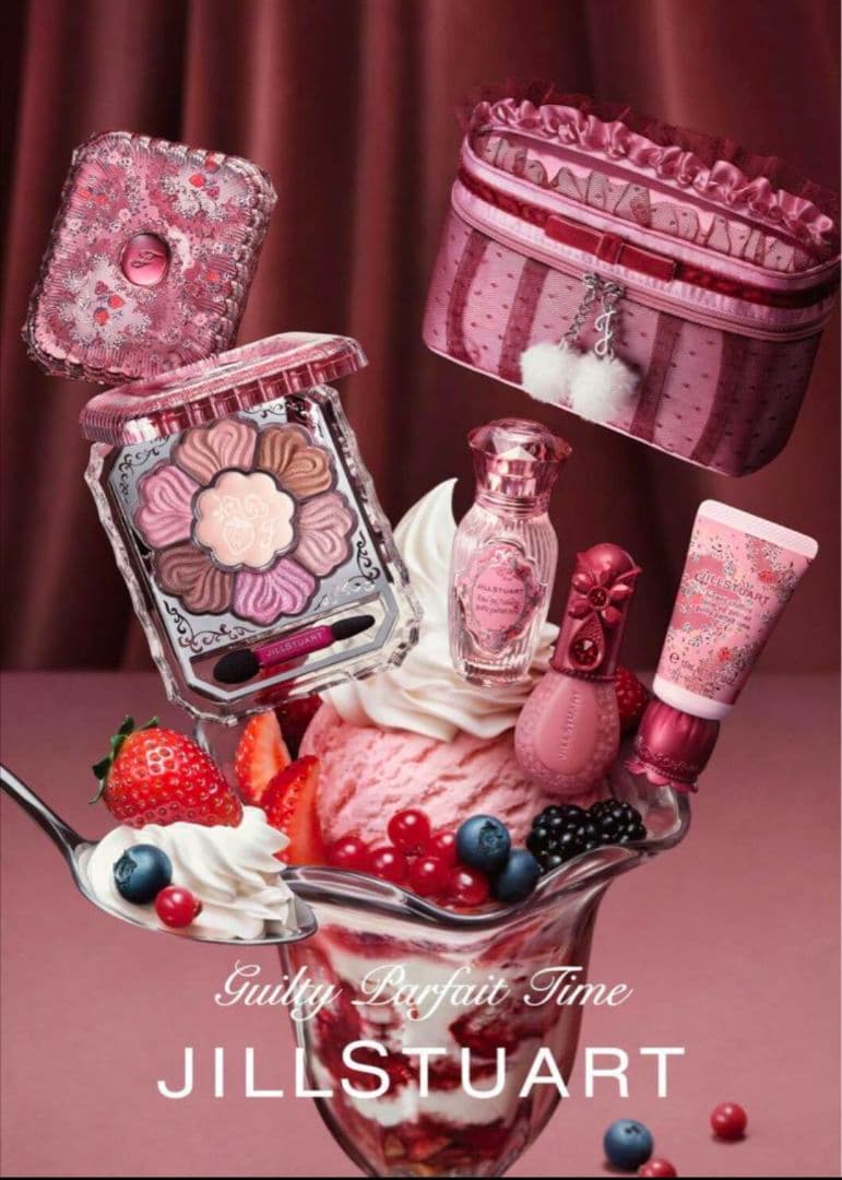 JILLSTUART クリスマスコフレ2024ギルティパフェタイム　コレクション ジルスチュアート クリスマスコフレ 2024 ギルティパフェタイム