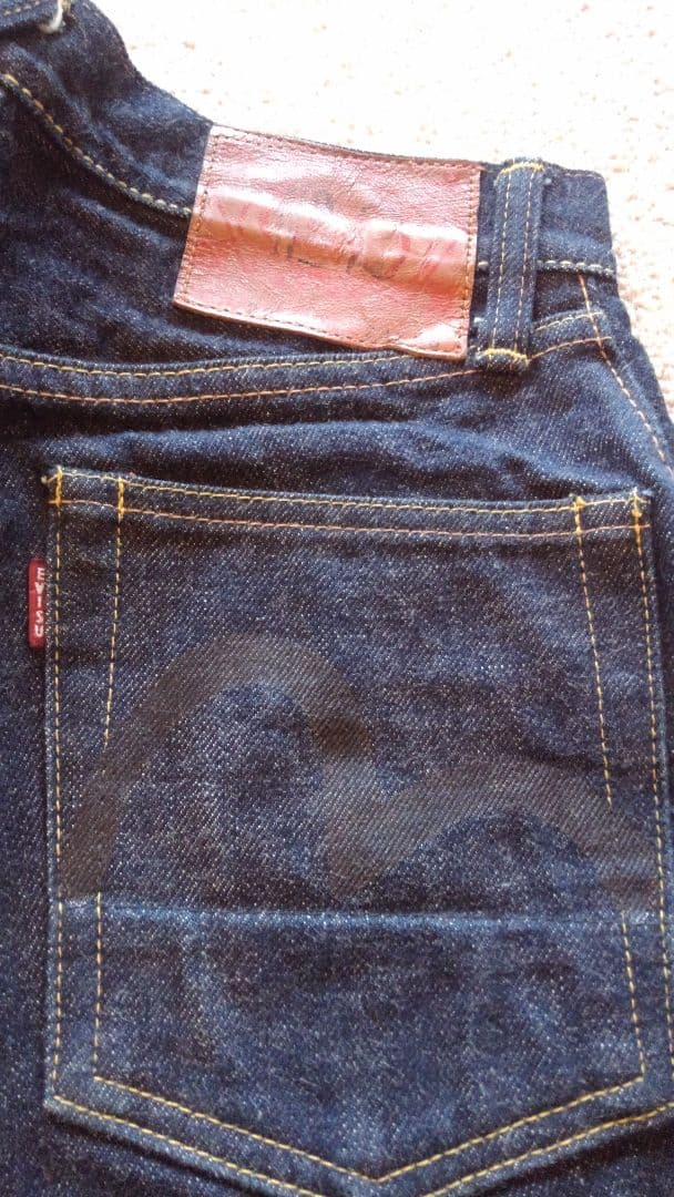 エヴィス　EVISU　ジーンズ　No.2 EVISU（エヴィス） No.2 ジーンズ Lot.2000 ワンウォッシュ 当店水洗い