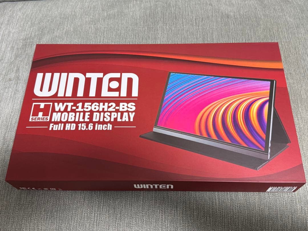 WINTEN WT-156H2-BS モバイルディスプレイ 15.6インチ Amazon.co.jp: WINTEN モバイルモニター 15.6インチ 1920*1080 フルHD