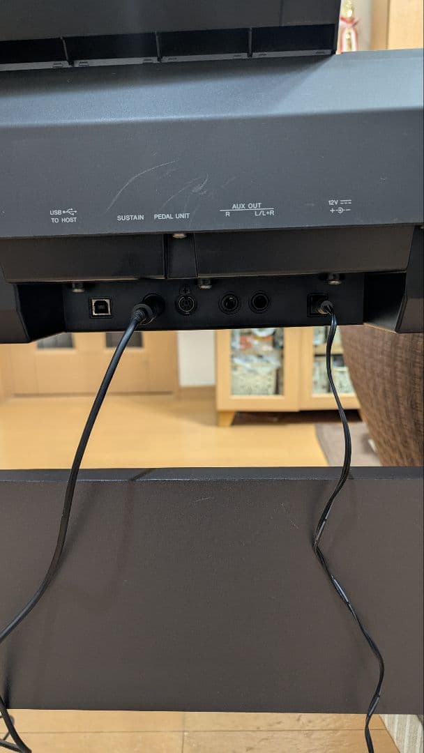 YAMAHA ヤマハ P-115 電子ピアノ 88鍵盤 フットスイッチつき - メルカリ