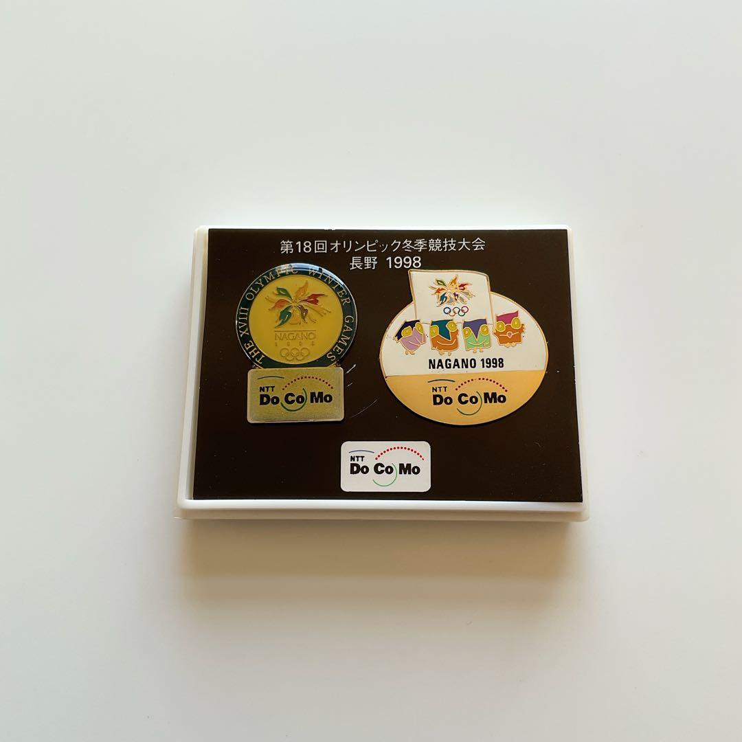 1998年長野オリンピック ピンバッジ2個セット - メルカリ