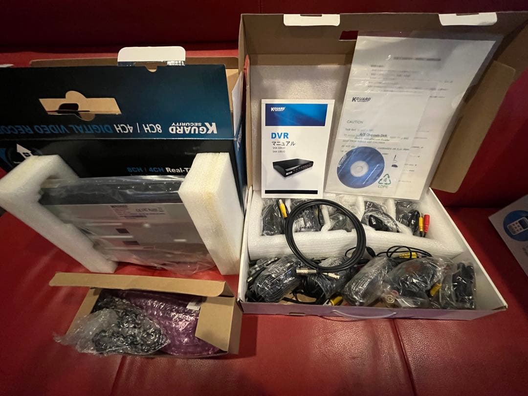 防犯カメラ　KGuard H.264 4/8-CH DVR