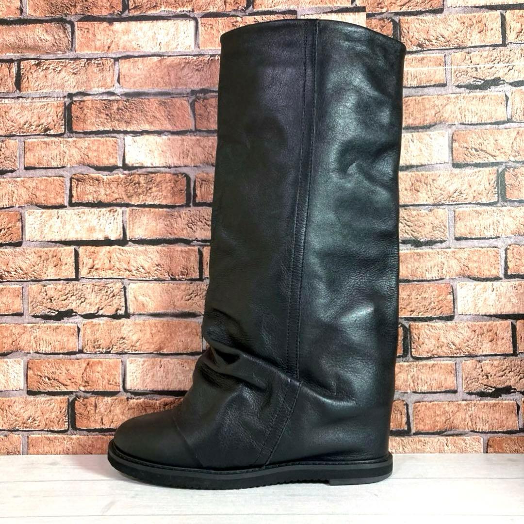 美品□ZUCCa□ナウシカブーツ✨【L】ロングブーツ パンツブーツ く