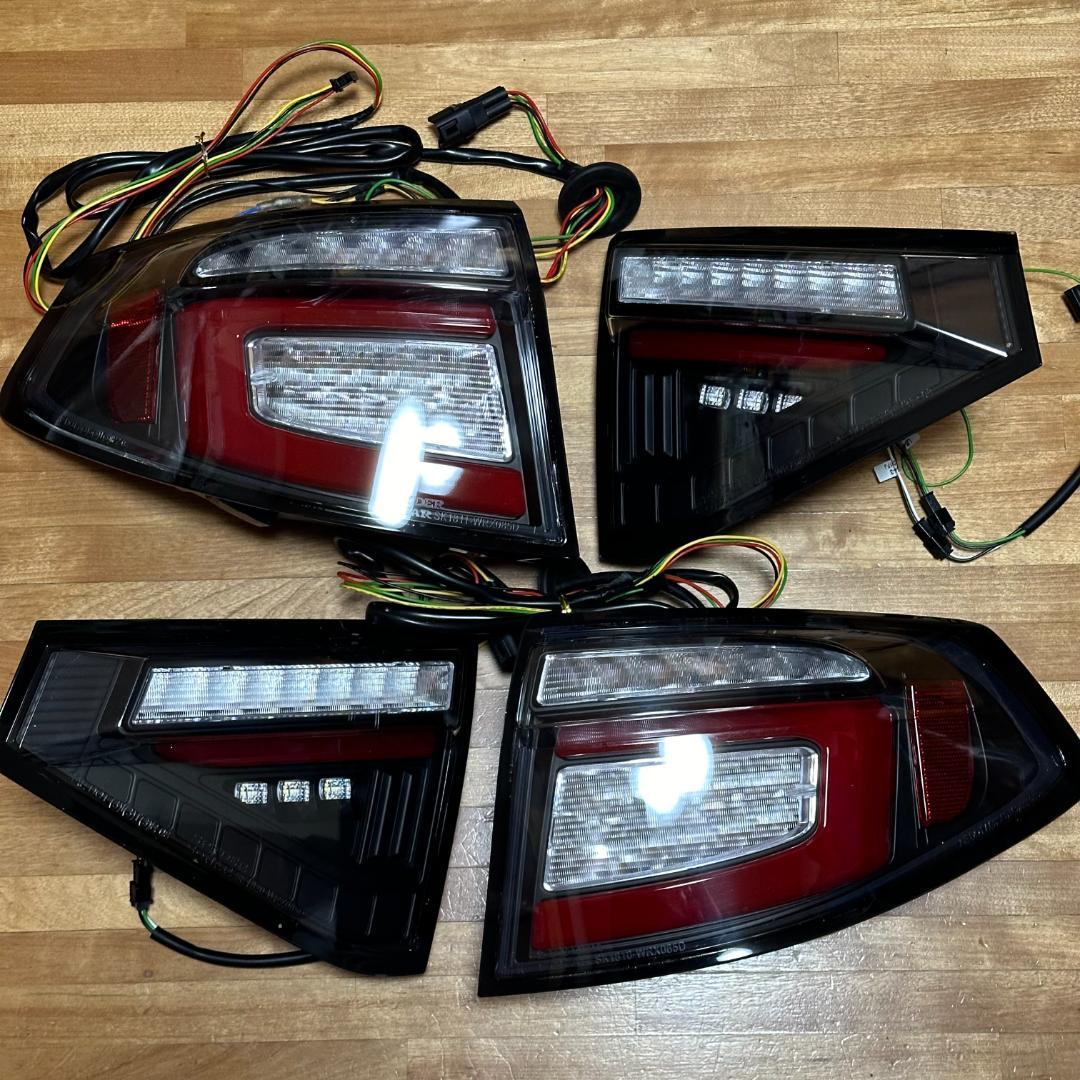 インプレッサ GRB GRF GH LED テールランプ SONAR製 - メルカリ