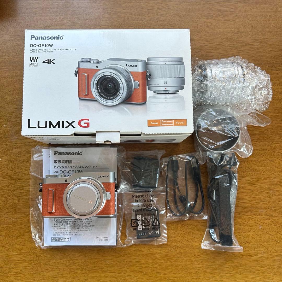LUMIX DC-GF10W 付属品全てあり L108550843 - デジタルカメラ激安