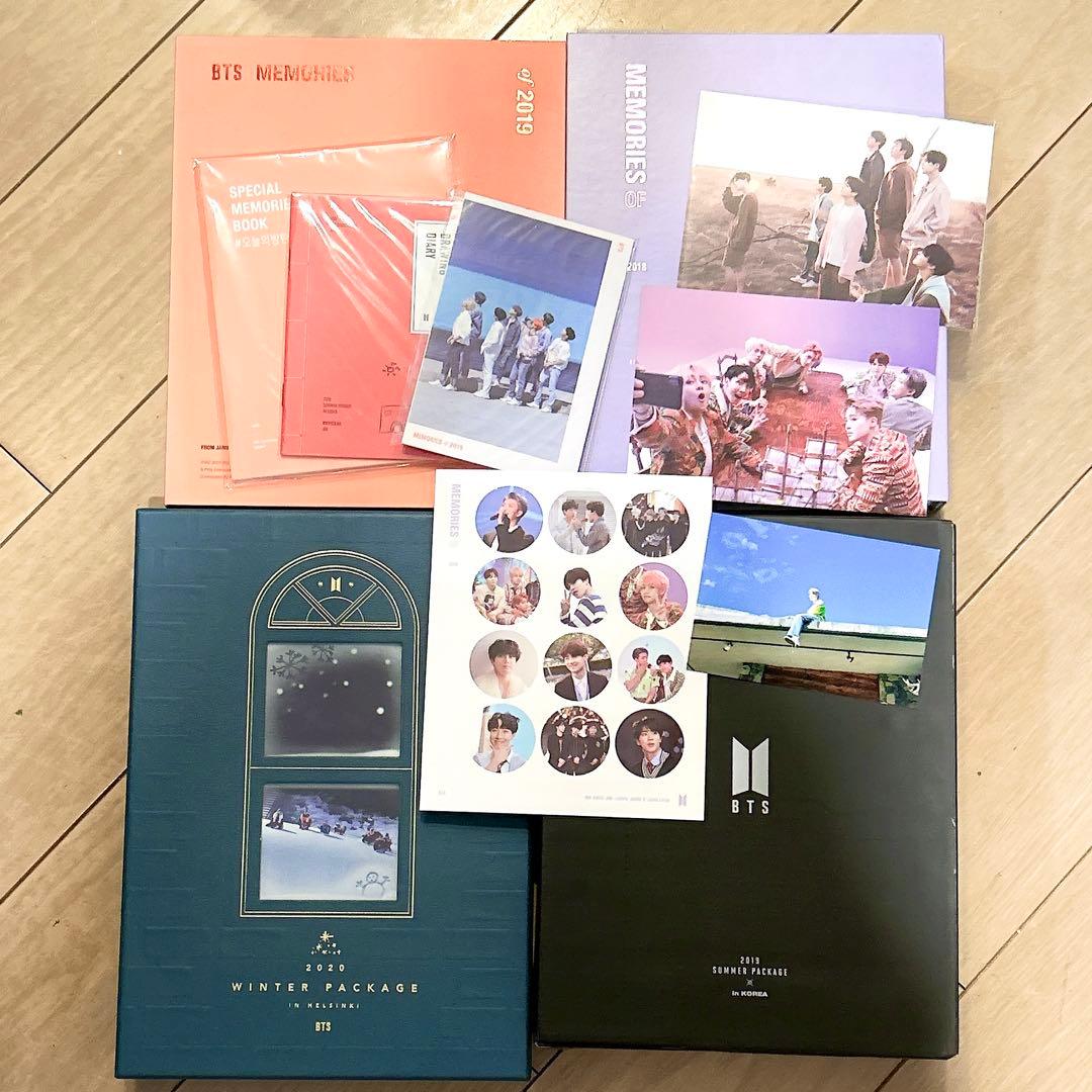BTS DVD4種セット メモリーズ & ウィンターパッケージ BTS 2021 Winter Package Full Set DVD & Photobook Official MD