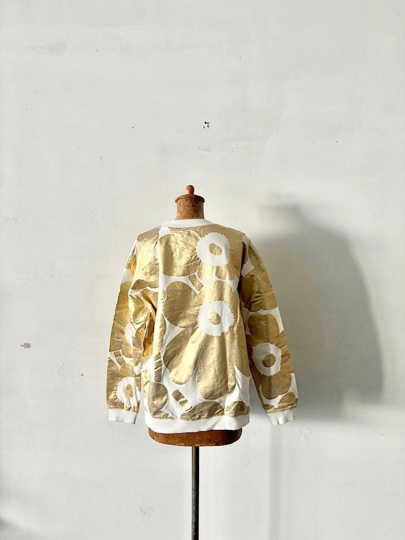 北欧】marimekko Unikko スウェット ゴールド サイズM - メルカリ