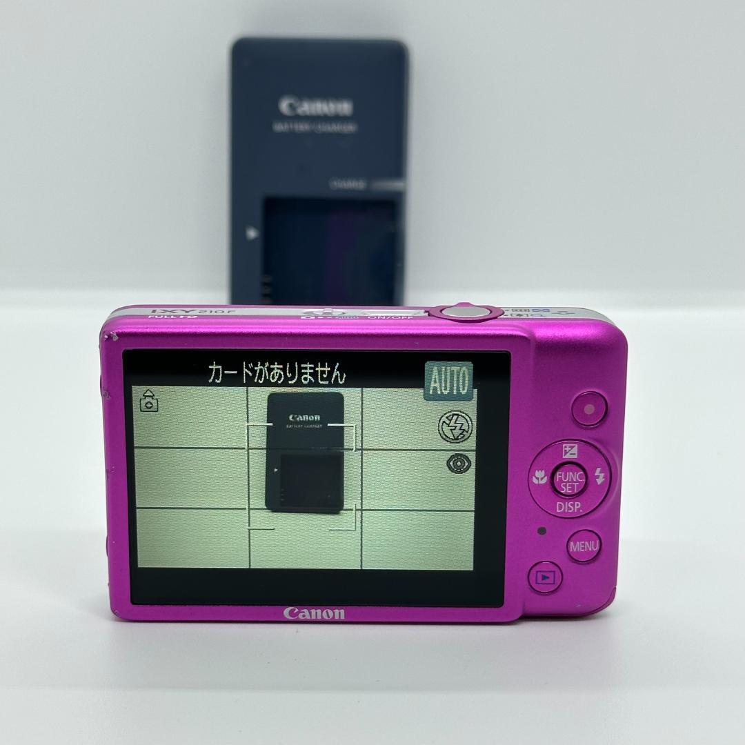 Canon IXY 210F デジタルカメラ キャノン デジカメ ピンク - メルカリ