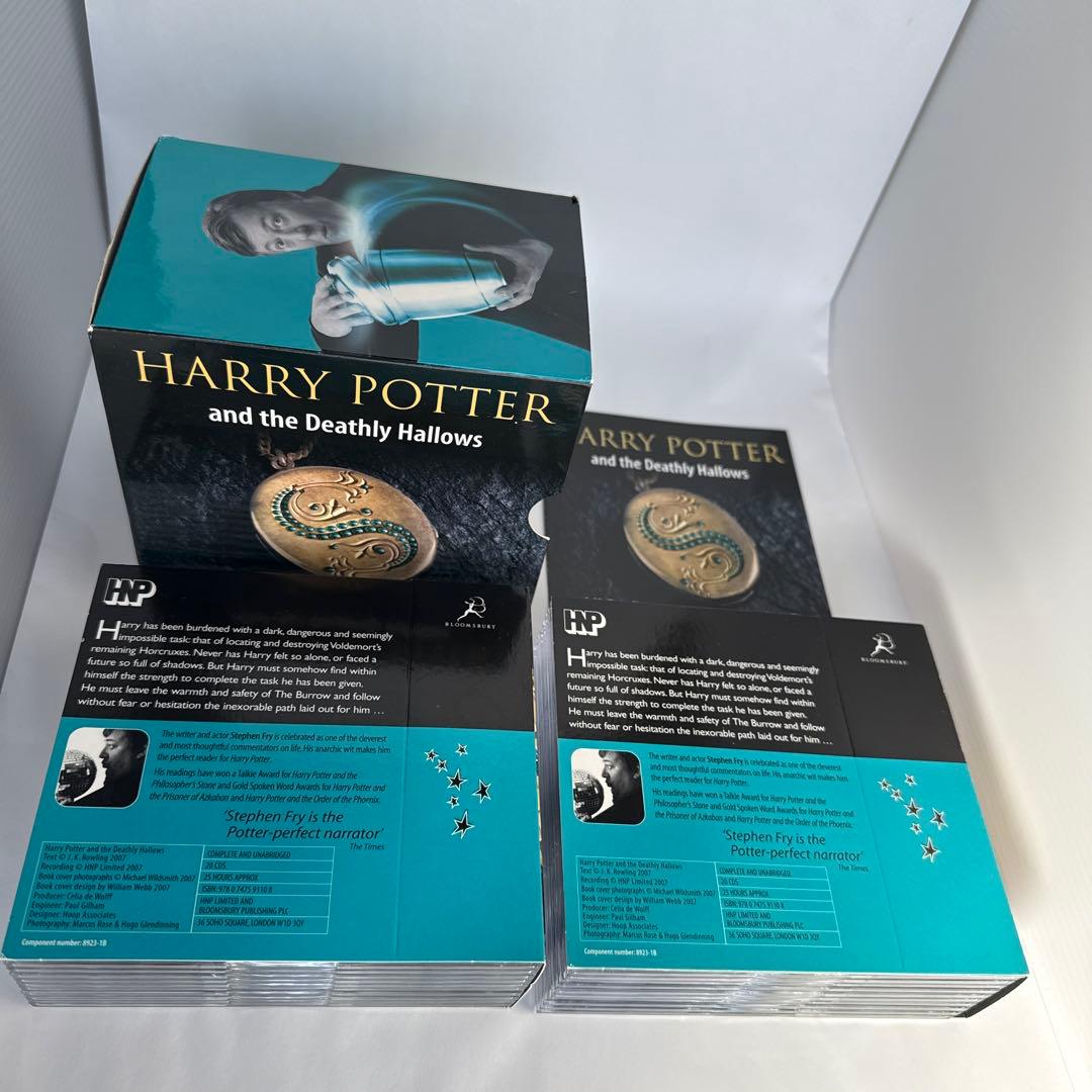 UK英語版】ハリーポッターと死の秘宝｜Stephen Fry 朗読｜CD20枚