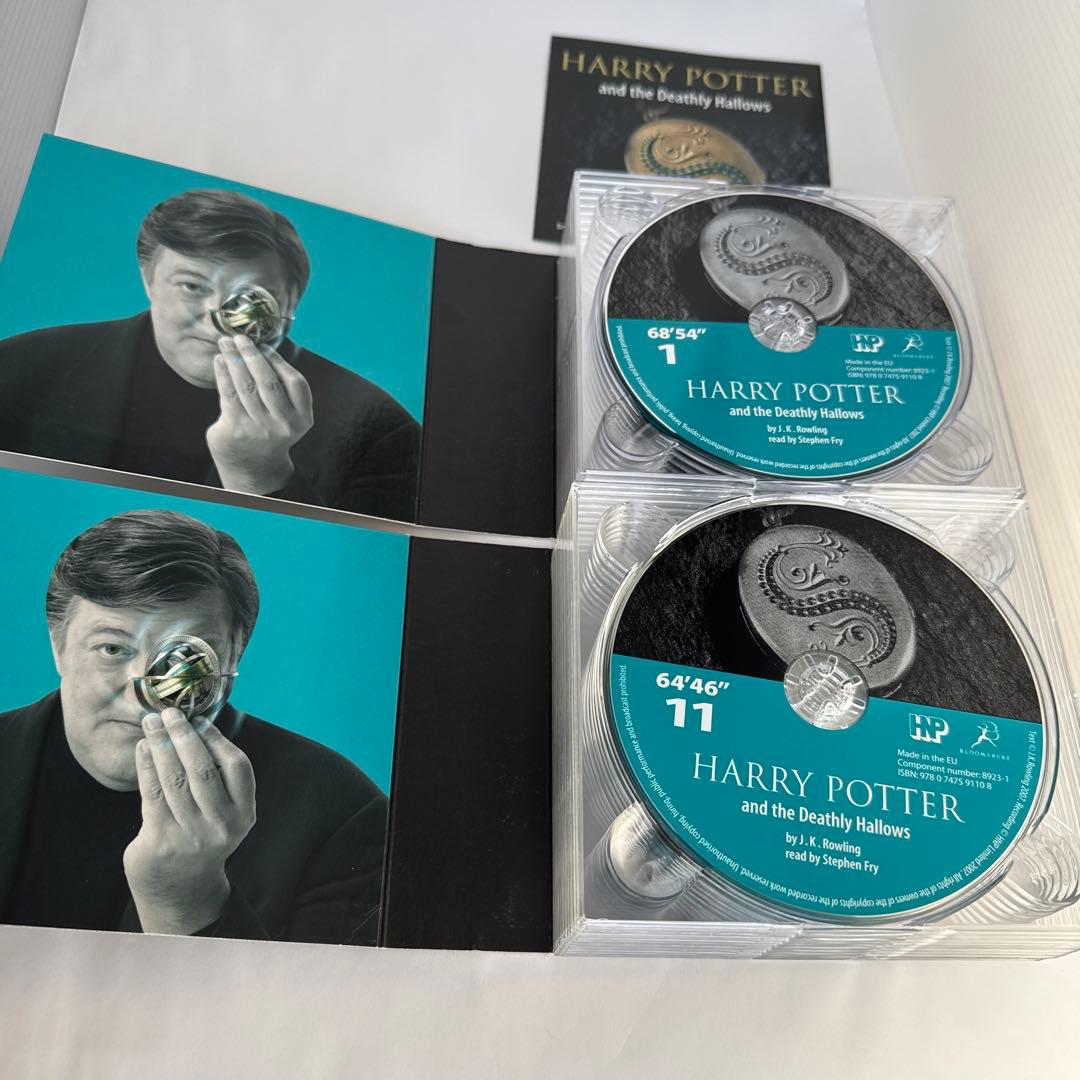 UK英語版】ハリーポッターと死の秘宝｜Stephen Fry 朗読｜CD20枚