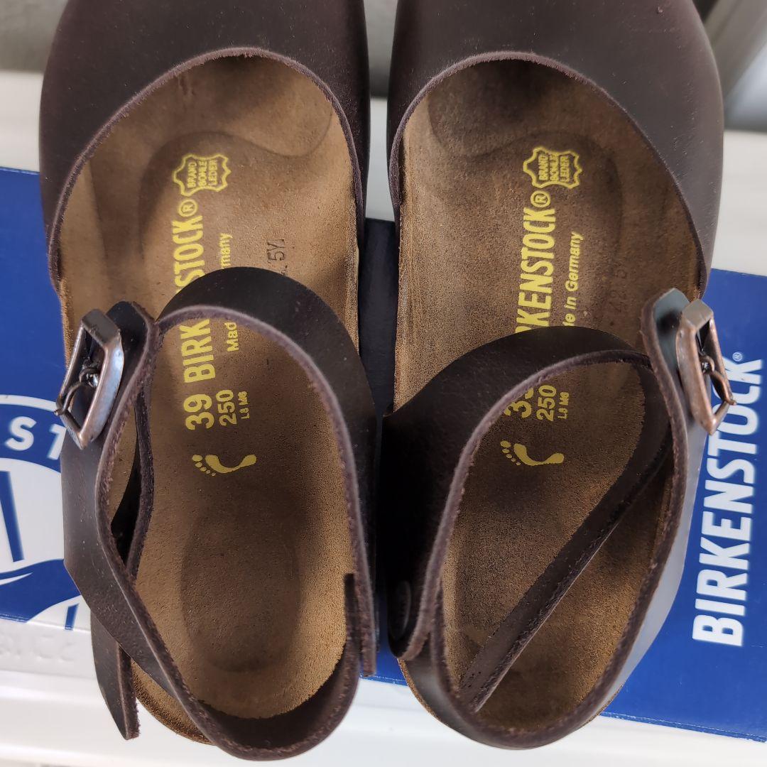 BIRKENSTOCK ブラウン サボ・クロッグサンダル 39 Birkenstock