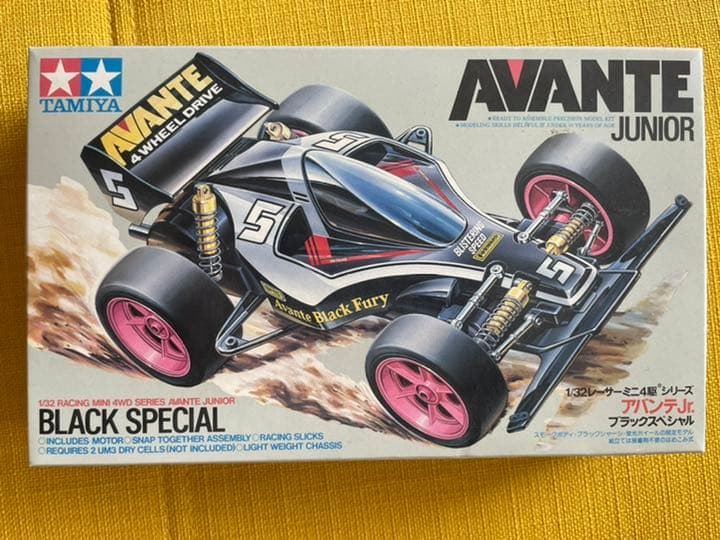 激レア】タミヤ ミニ四駆 アバンテJr. ブラックスペシャル - メルカリ