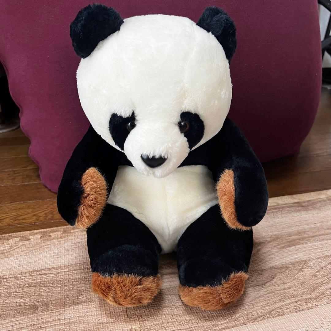 パンダ ぬいぐるみ 昭和レトロ かわいい - メルカリ