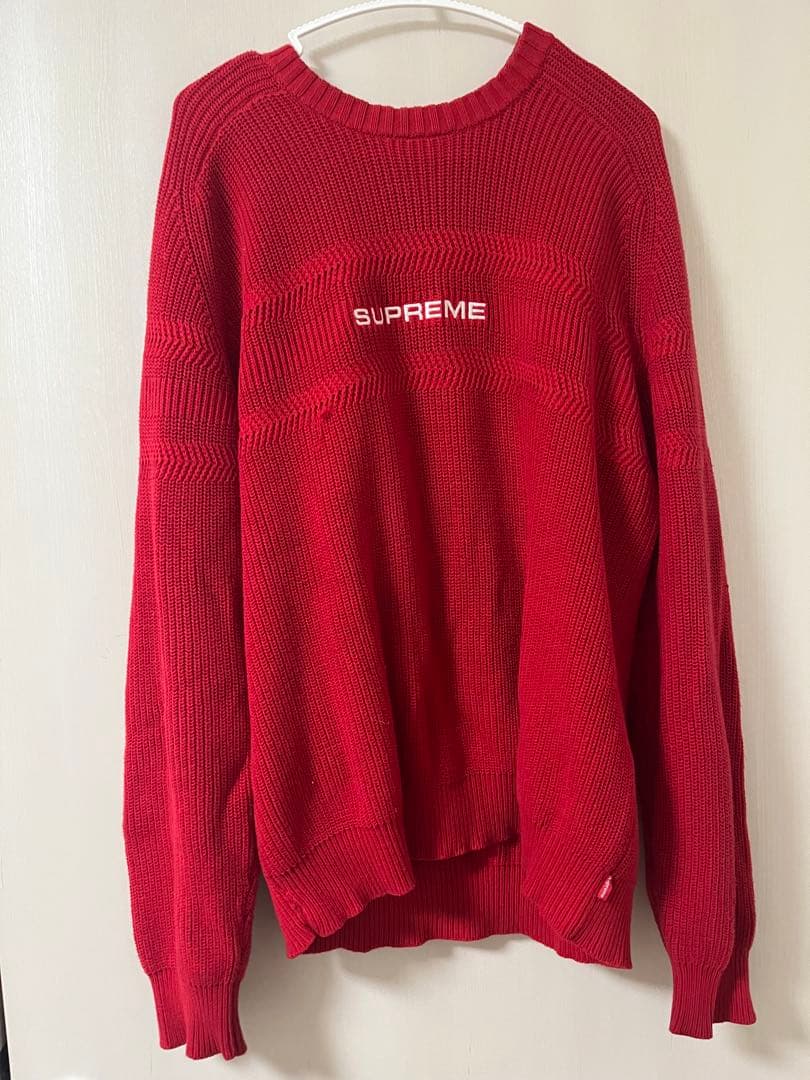 専用 supreme ニット Supreme | ワッフル小箱セーター - UG.SHAFT