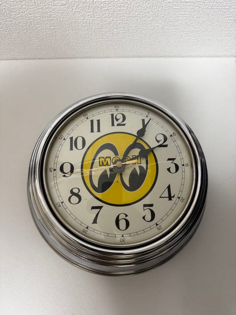当時物！ムーンアイズ ドーム型 壁掛 時計 旧車　希少レア Yahoo!オークション - 入手困難 当時物 希少レア 30年前 ムーンアイズ