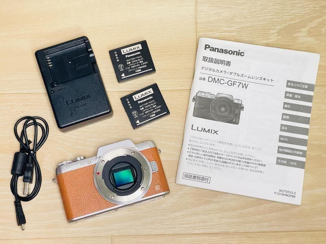 ショット数7,550回】 美品 Panasonic LUMIX DMC-GF7 - メルカリ