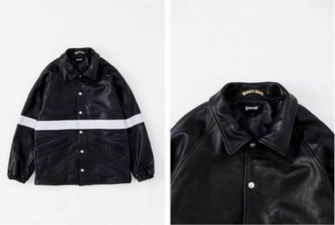 TATTOO STUDIO YAMADA × Schott コーチジャケット - メルカリ