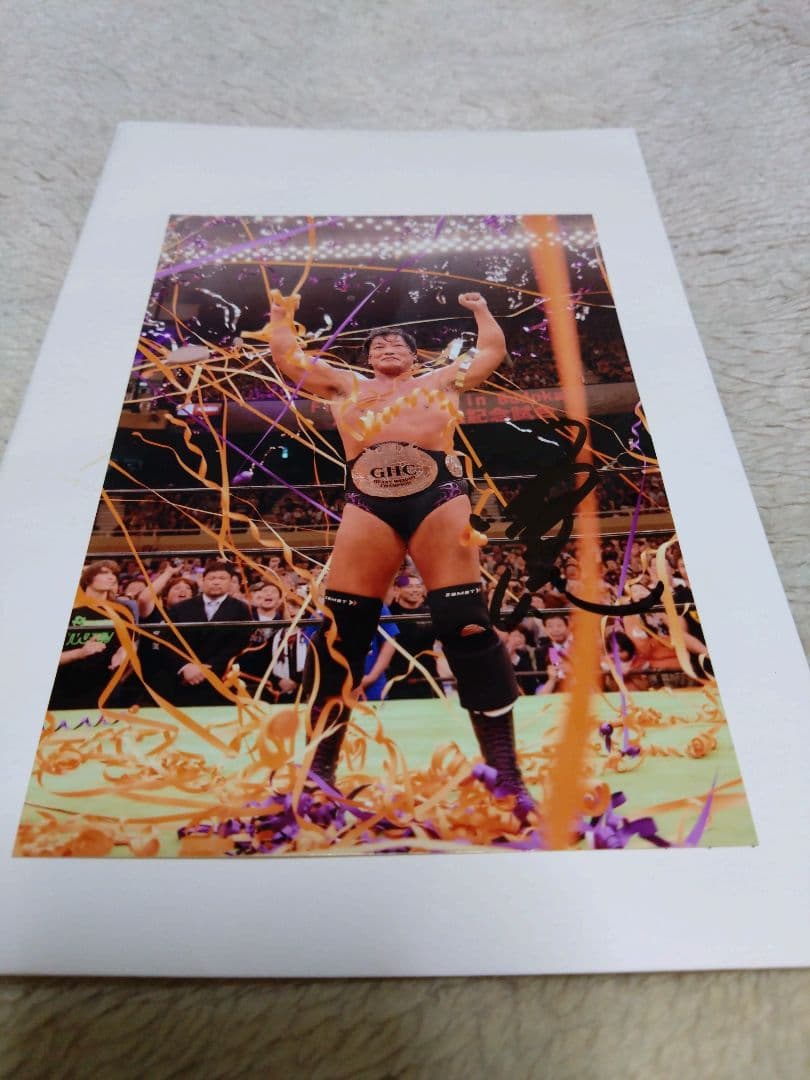 【新品未開封】小橋建太 直筆サイン入生写真 ☆事務所移転企画【最大50％OFF】!!☆小橋健太直筆サイン入り生写真