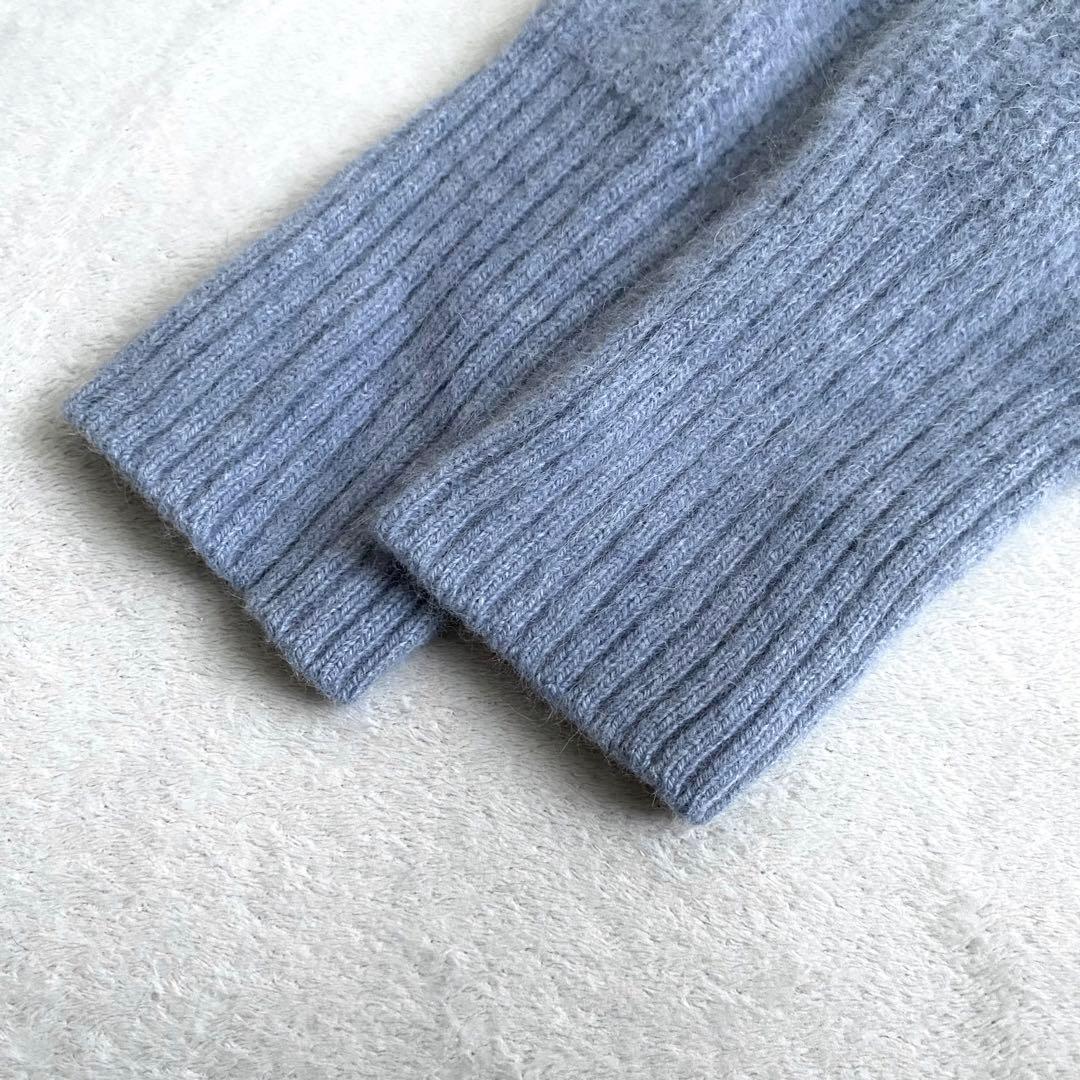 美品✨】Whim Gazette ラクーン100% furニット畦カーディガン - メルカリ