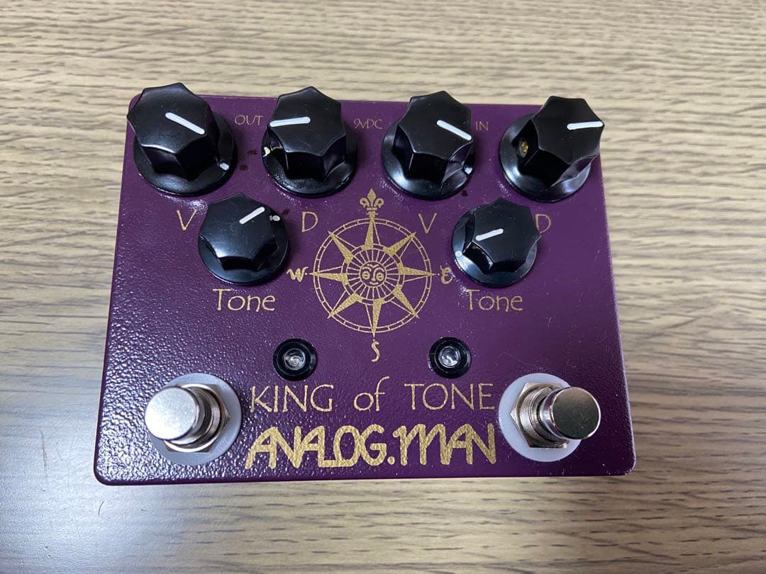 ギター KING of TONE ANALOG.MAN CLONE Demonfx ''King of Drive''(Analog.man ''King of Tone'' Clone
