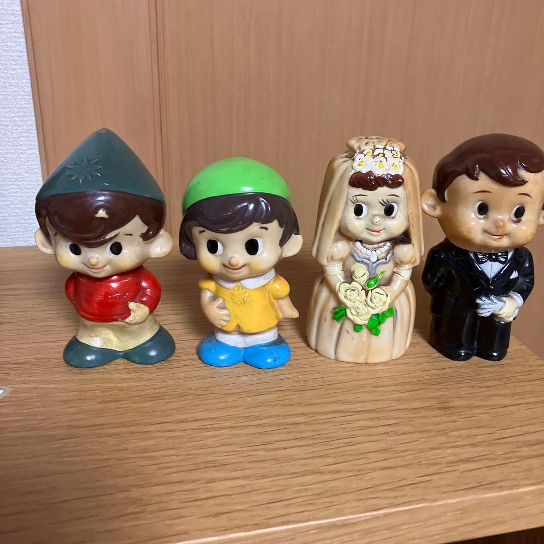 第一銀行 ソフビ 貯金箱 昭和レトロ 結婚式 スター坊やなど - メルカリ