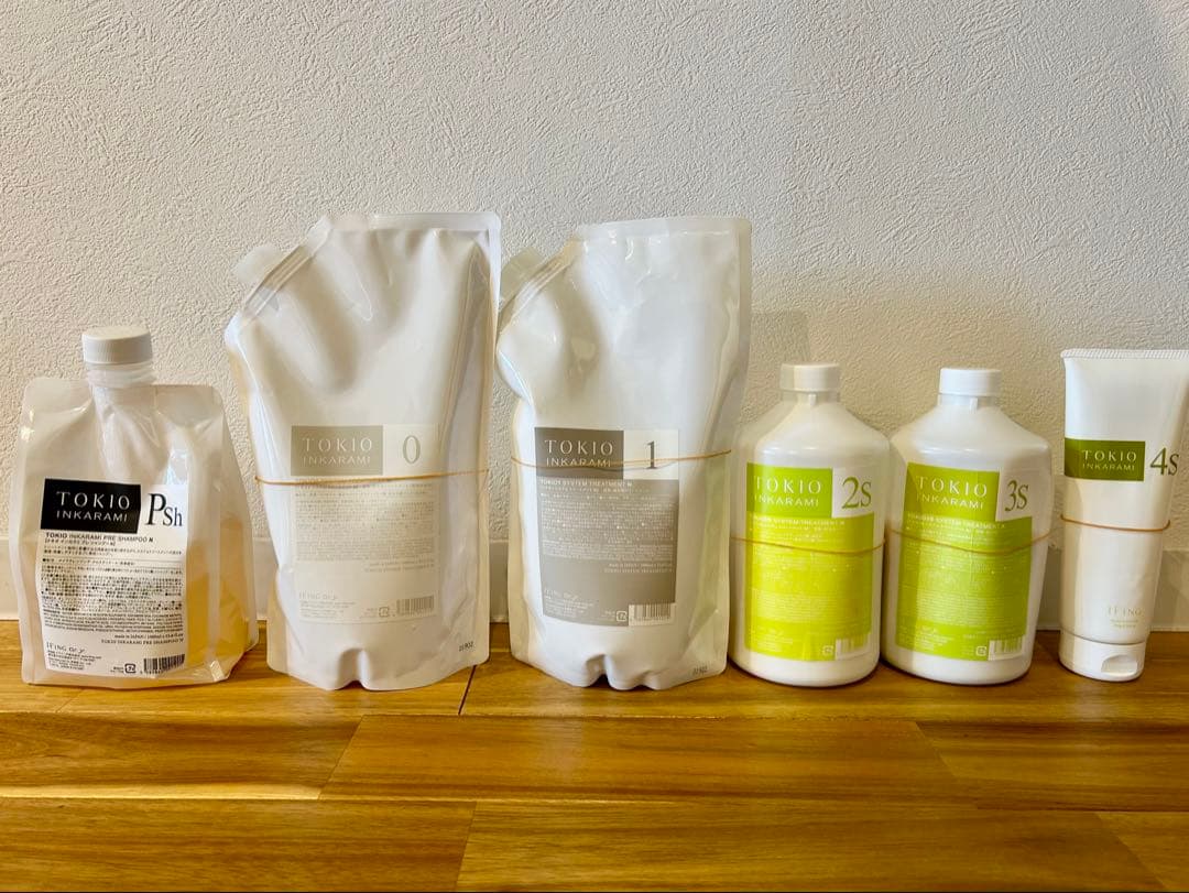 TOKIOインカラミ6点セット　トリートメントセット　Sシリーズ　シャンプー付き TOKIO IE インカラミ プラチナム シャンプー ＆ トリートメント セット