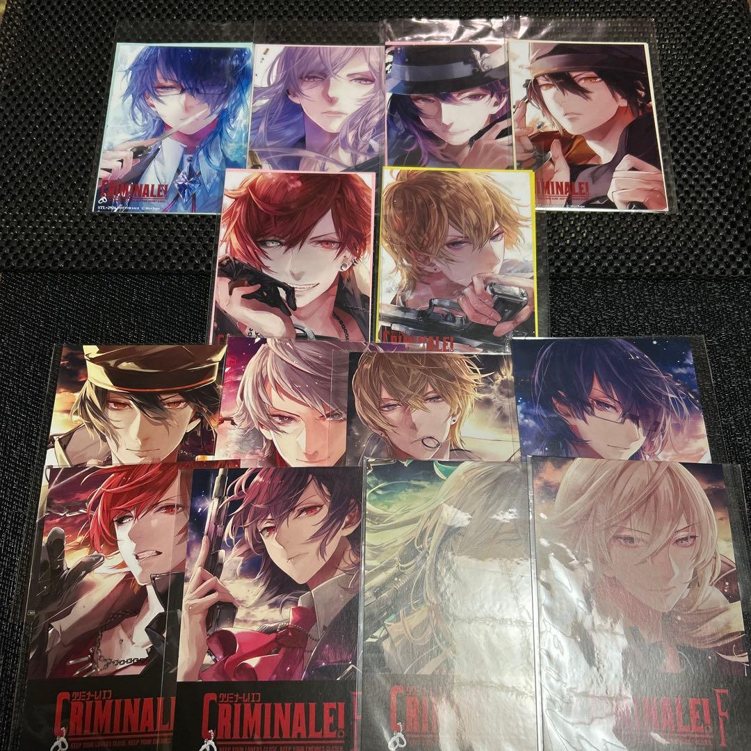 クリミナーレ！　特典ブロマイド➕SSペーパー　ステラワース　ポストカード クリミナーレ！ 特典ブロマイド➕SSペーパー ステラワース ポストカード