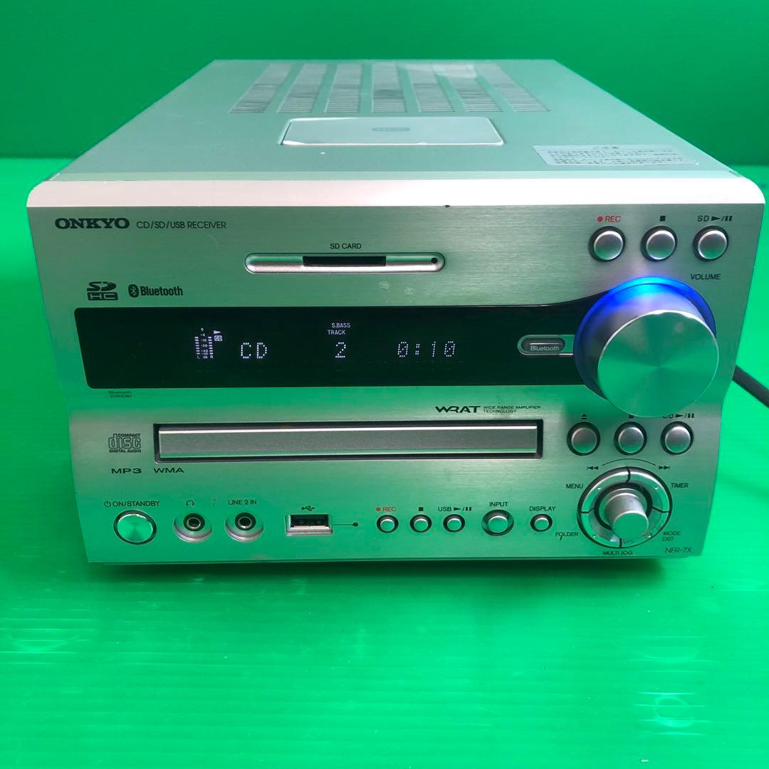 ONKYO ミニコンポ Bluetooth対応 CD/SD/USB 現状渡し ONKYO ミニコンポ Bluetooth対応 CD/SD/USB 現状渡し