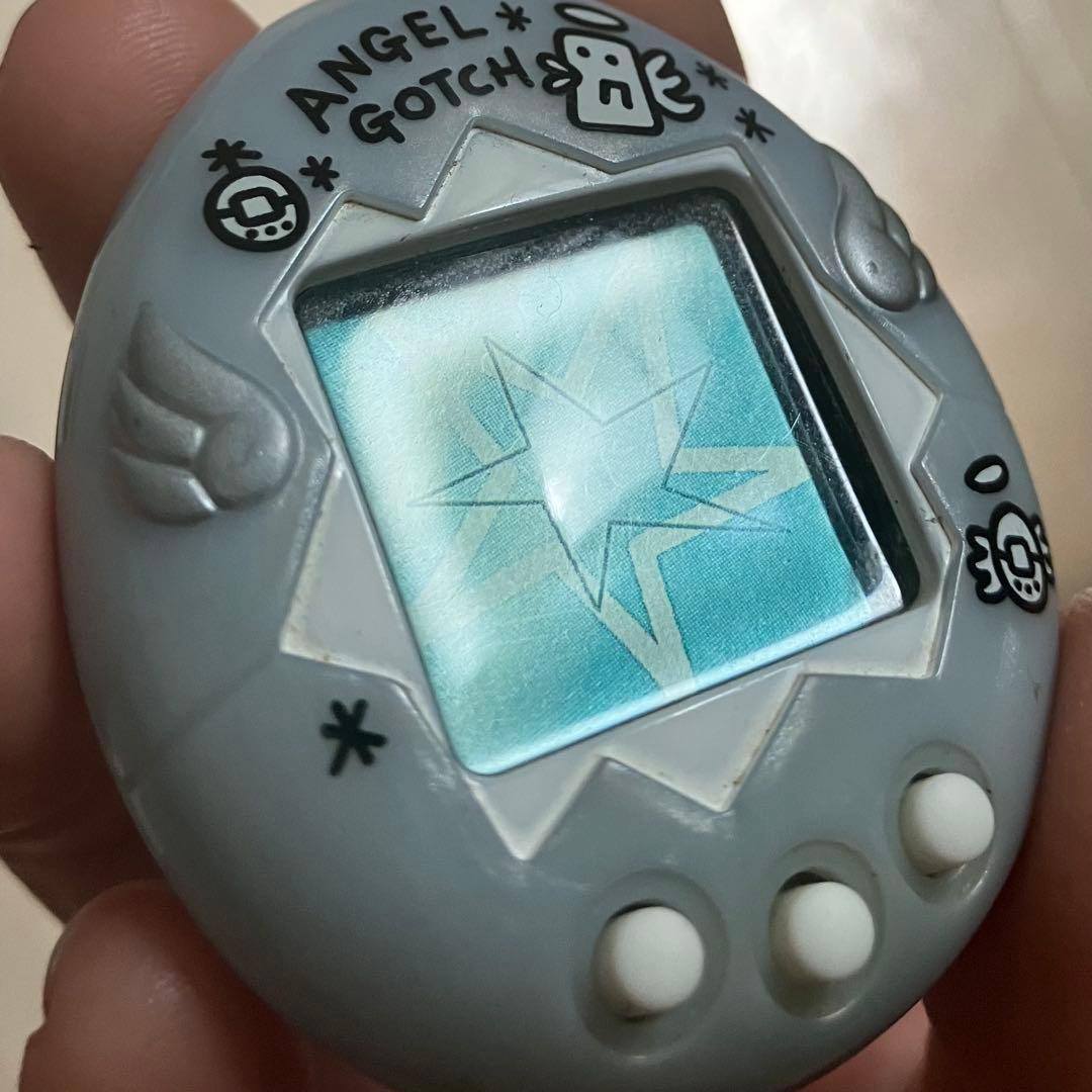 動作品】てんしっちのたまごっち シルバー - メルカリ