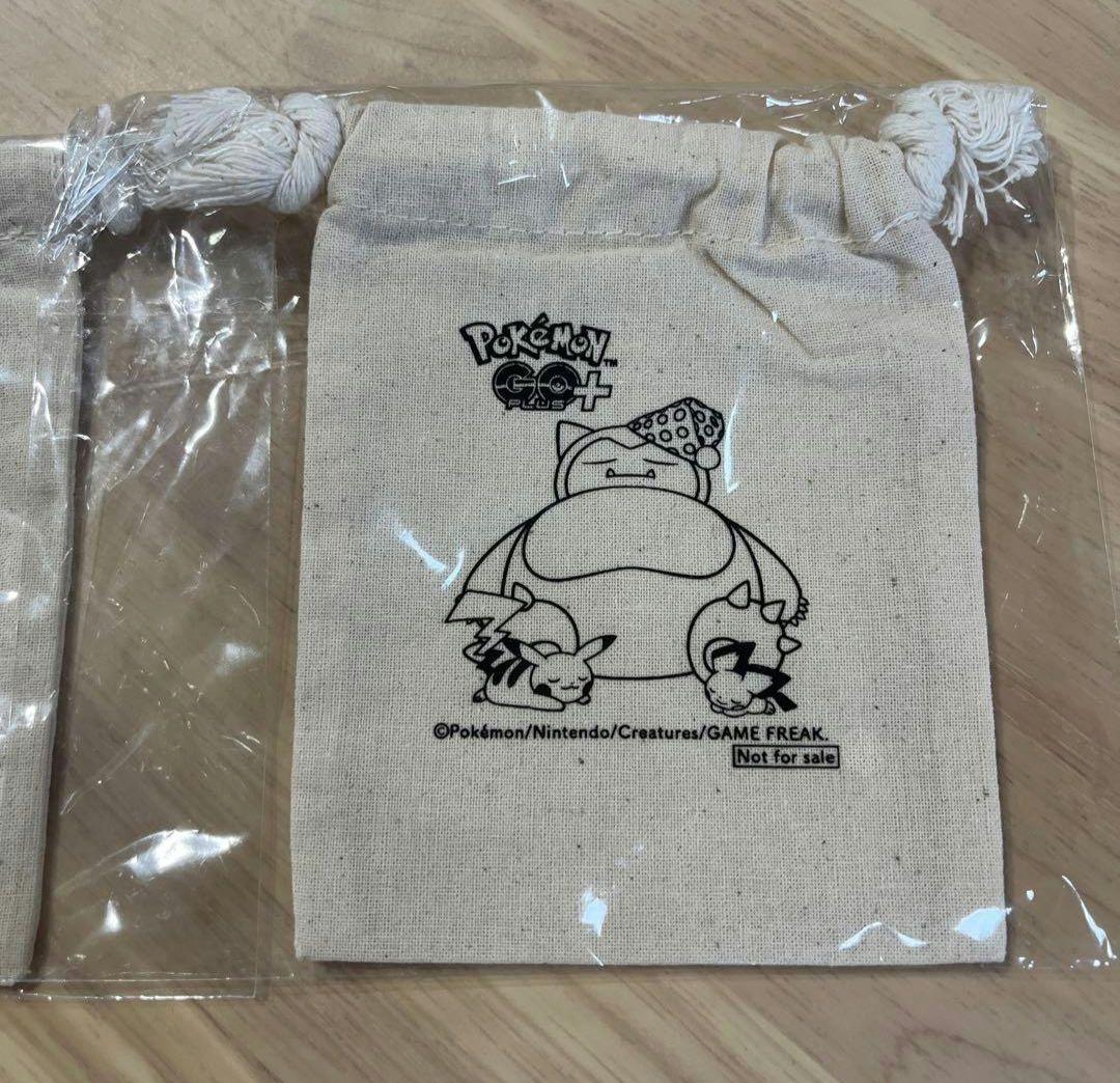 ポケモンGOプラスプラス 購入特典 イオン オリジナルミニ巾着 2個