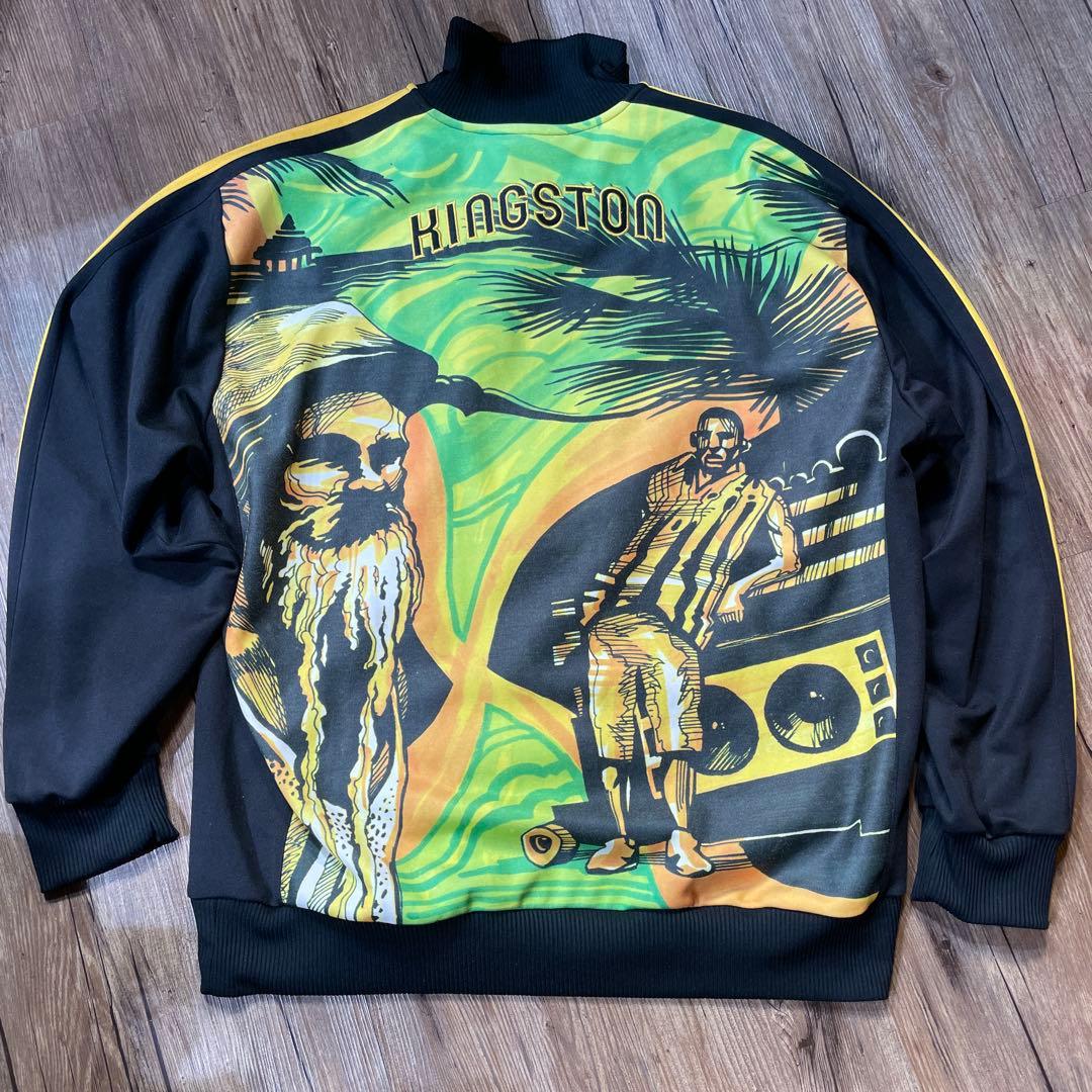 超レア】adidas アディダス ジャマイカ レゲエ ジャージ サイズL