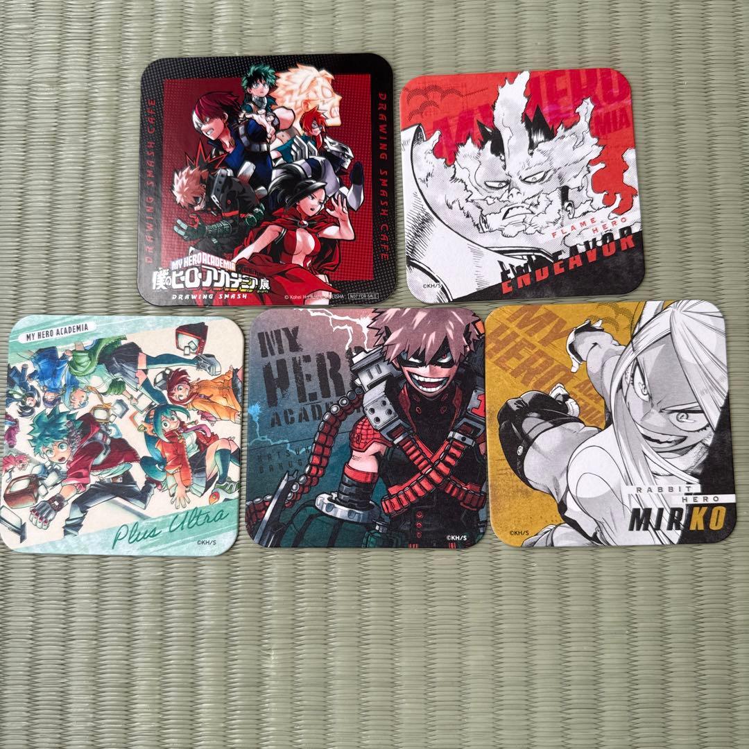 ヒロアカ アートコースターセット - メルカリ