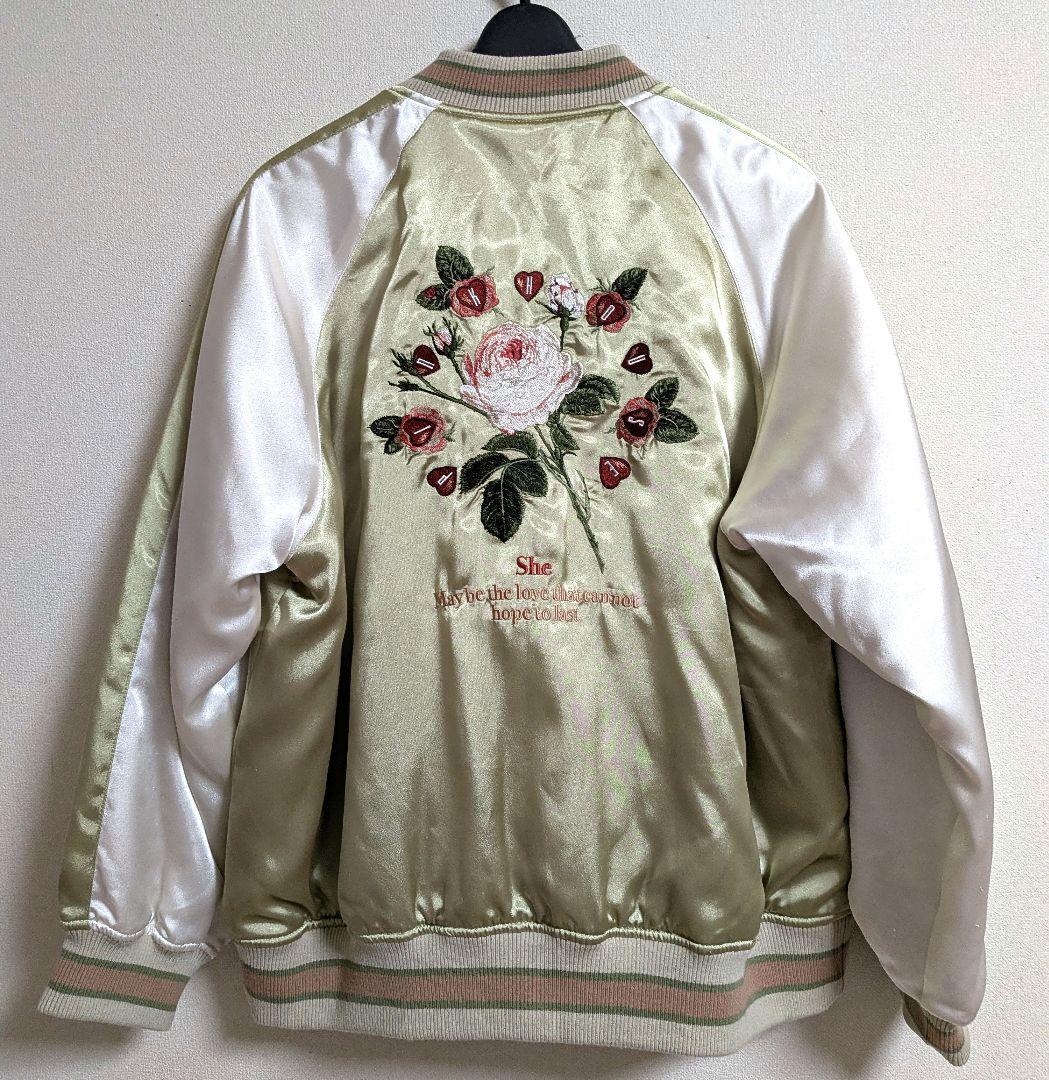 ピンクハウス 難あり2020年 スカジャン スタジャン 薔薇刺繍