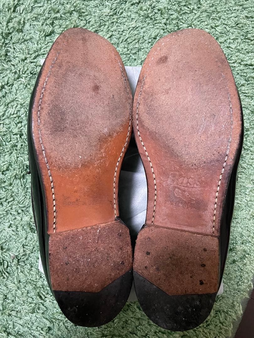 G.H.BASS &CO WEEJUNS ローファーUSA製　7 1/2